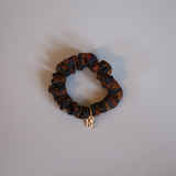 Silk Pony Brown Navy