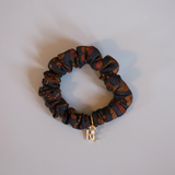 Silk Pony Brown Navy