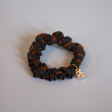 Silk Pony Brown Navy