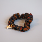 Silk Pony Brown Navy