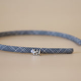 Tight Headband Black Check