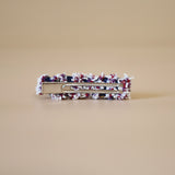 Denim Purple Hair Clip