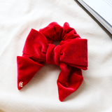 Rose Red Ribbon Scrunchie