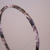 Grey Watercolor Tight Headband