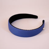 Nylon Navy Thin Headband