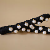 Black Mini Pearl Hair Clip (2pcs)