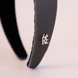 Nylon Grey Thin Headband