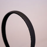 Nylon Black Slim Headband