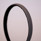 Nylon Grey Slim Headband