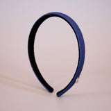 Nylon Navy Slim Headband