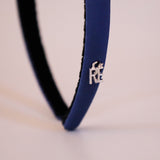 Nylon Navy Slim Headband