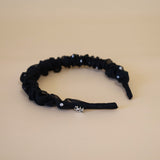 Gather Headband Dot Black