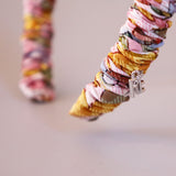 Pink Watercolor Gather Headband