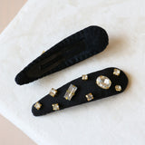 Hair Pin Black Gold