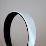 Sky Blue Silky Satin Thin Headband