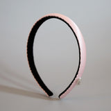 Sakura Pink Silky Satin Slim Headband