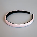 Sakura Pink Silky Satin Slim Headband
