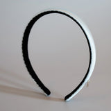 Sky Blue Silky Satin Slim Headband