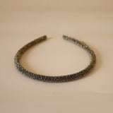 Tight Headband Gold Lame No Studs