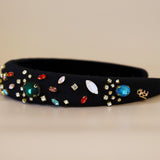 OG Headband Black Mix Rainbow