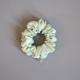 Lime Green Silky Satin Mini Pony