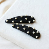 Hair Pin Black Pearl