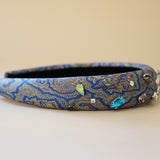 OG Headband Blue Paisley 