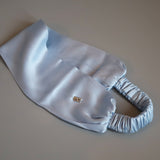 Lt.Blue Silk Turban Headband
