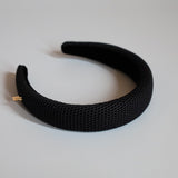 Black Luxe Mesh OG Headband