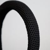 Black Luxe Mesh Slender Headband