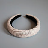 Off Beige Luxe Mesh OG Headband