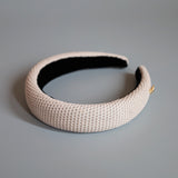 Off Beige Luxe Mesh OG Headband