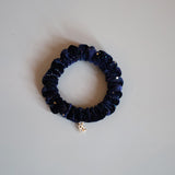 Navy Kira Silk Pony