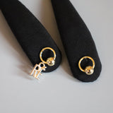 Gold Pierce Hair Pin