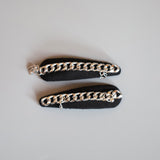 Silver Chain Hair Pin