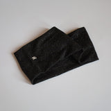 Black Lame Headband