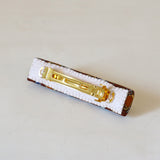 Barrette Brown White