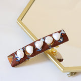 Barrette Brown White