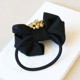 Black Gold Ribbon Pony