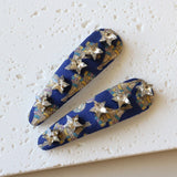 Hair Pin Blue Star