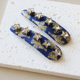 Hair Pin Blue Star