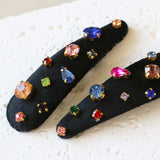 Hair Pin Black Rainbow