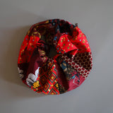 Patchwork Mix Red Scrunchie