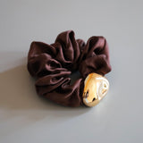 Gold Beans Mini Scrunchie