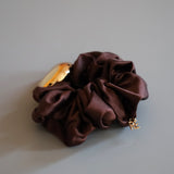 Gold Beans Mini Scrunchie