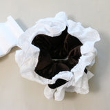 Baby Frills Scrunchie Velor Dark Brown