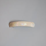 White Stone Hair Barrette