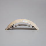White Stone Hair Barrette