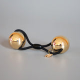 Double Ball Gold Hair Pony