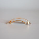 Big Metal Gold Barrette